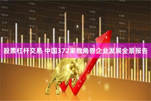 股票杠杆交易 中国372家独角兽企业发展全景报告