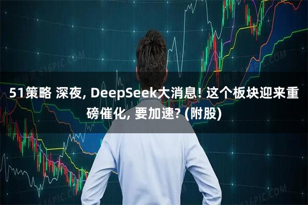 51策略 深夜, DeepSeek大消息! 这个板块迎来重磅催化, 要加速? (附股)